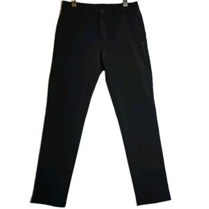 Zella Hybrid Tech Commuter Pants Mens Size 32x30 BLACK Performance Stretch